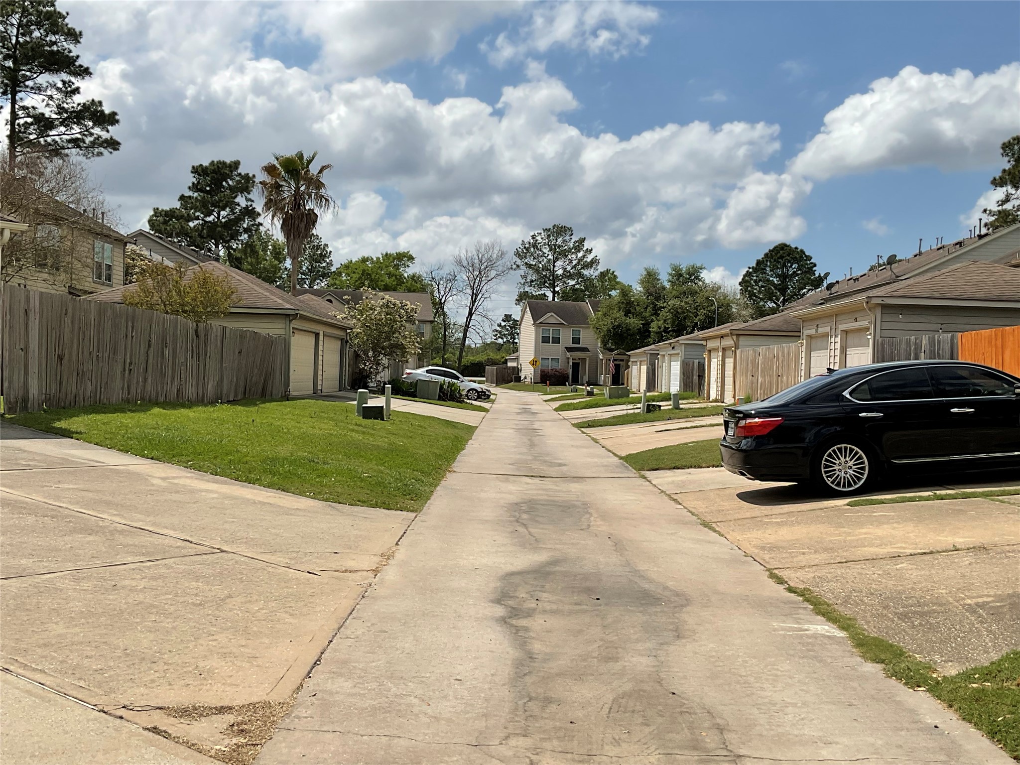 2110 Rustling Trees Way Spring, TX 77373 - Photo 31 of 36 View of the alleyway in the other direction.