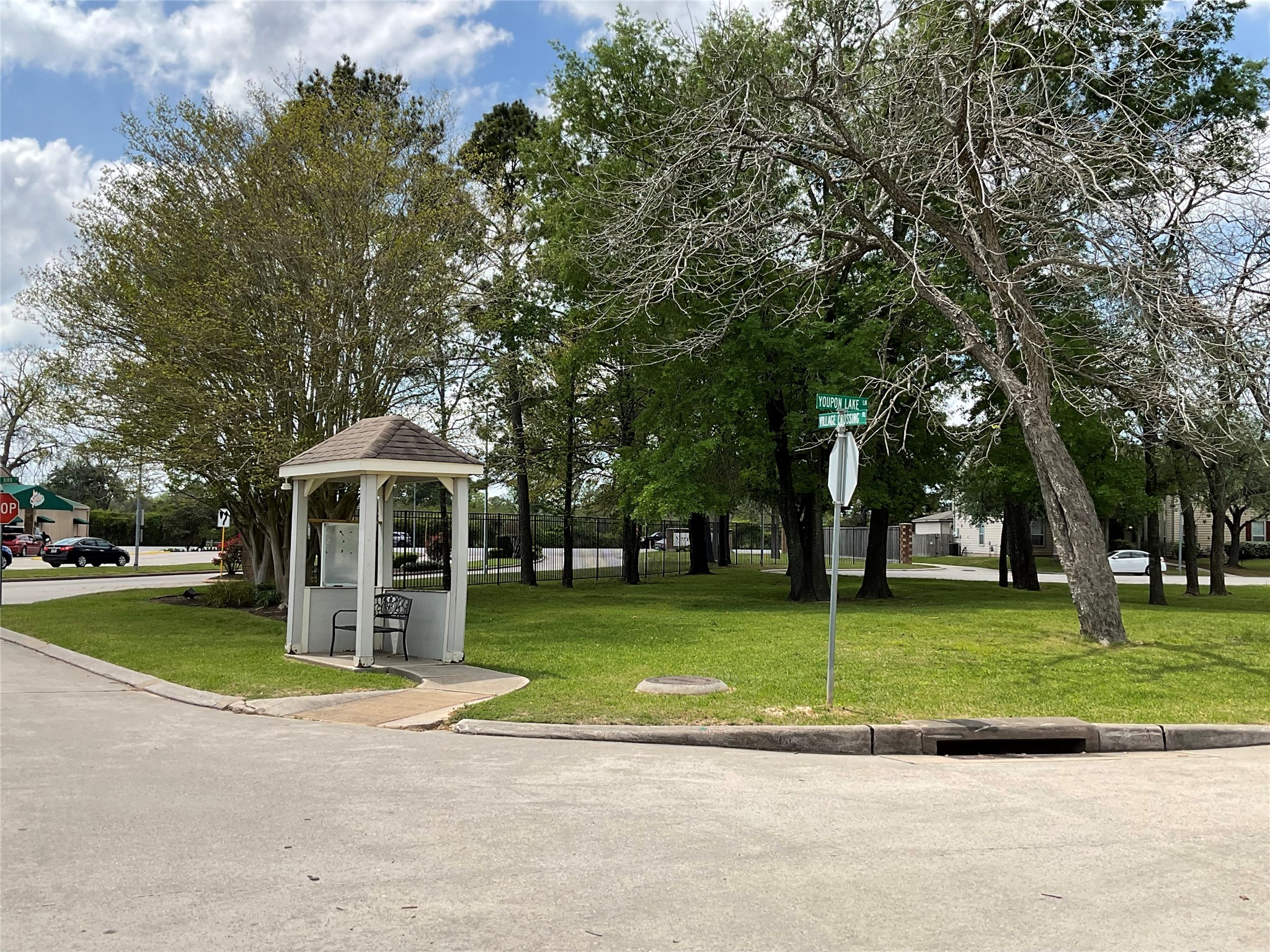 2110 Rustling Trees Way Spring, TX 77373 - Photo 6 of 36 Covered bus stop also at the Aldine Westfield entrance.