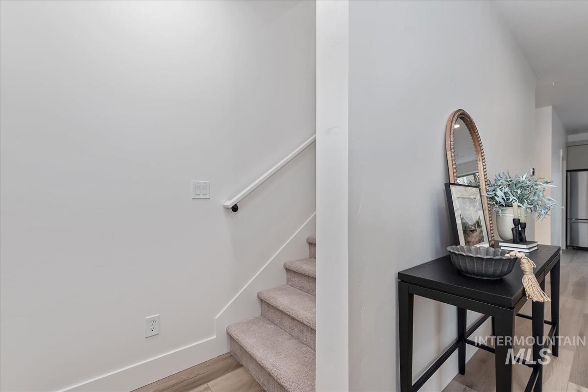 1705 South Federal Way Boise, ID 83705 - Photo 22 of 34 Staircase with wood finished floors