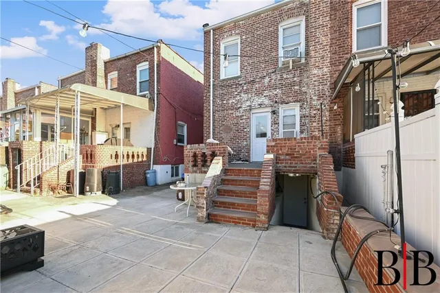 a view of a building with stairs