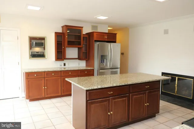 a view of hallway with wooden floor