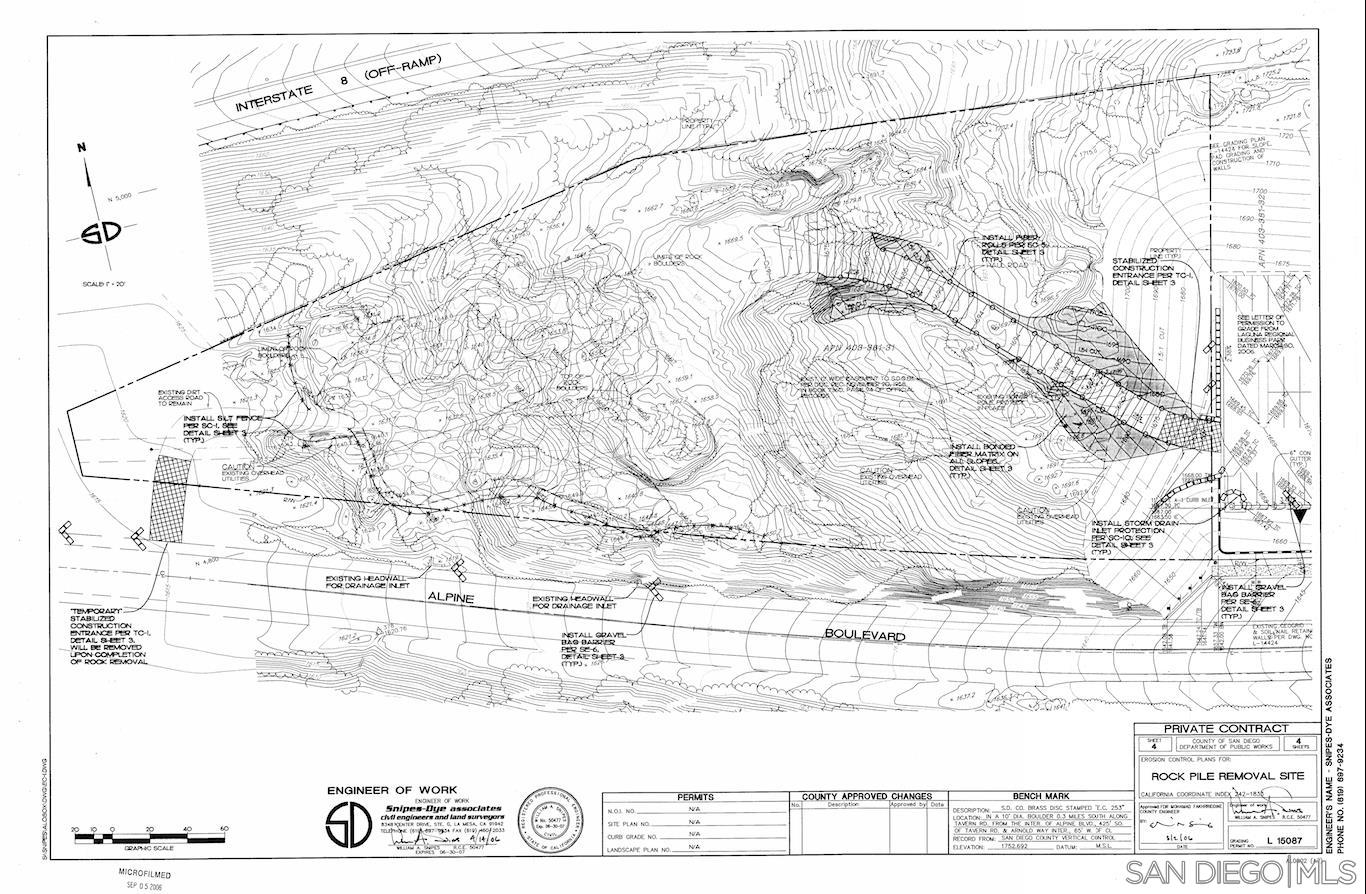 0 Alpine Boulevard Alpine, CA 91901 - Photo 27 of 28 a black and white photo of a