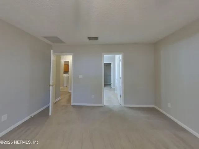 a view of empty room