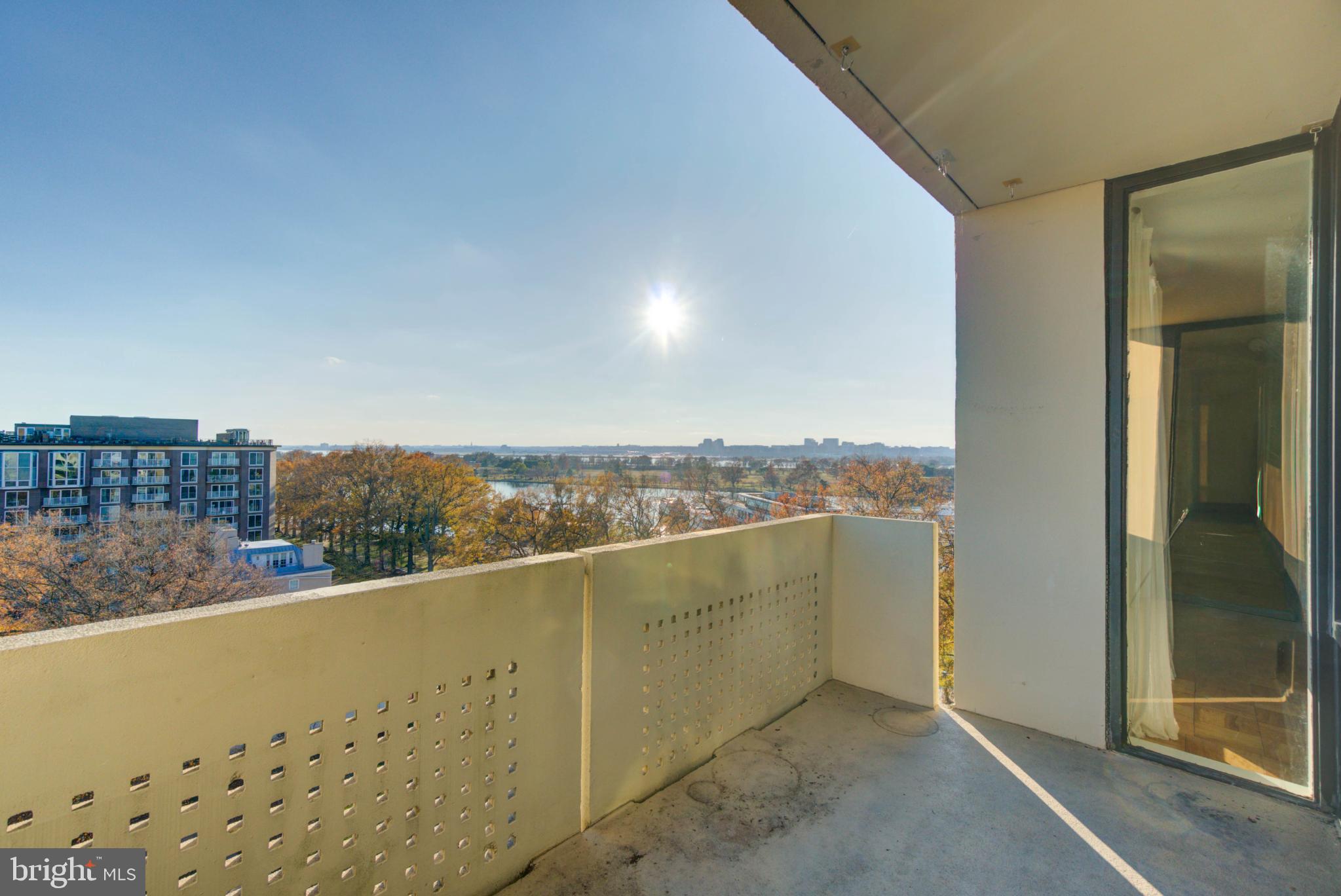 490 M Street Southwest, Unit W800 Washington, DC 20024 - Photo 14 of 21 a view of balcony with city view
