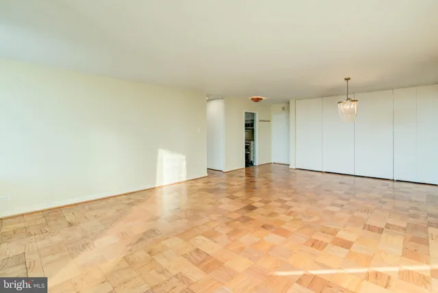 a view of empty room