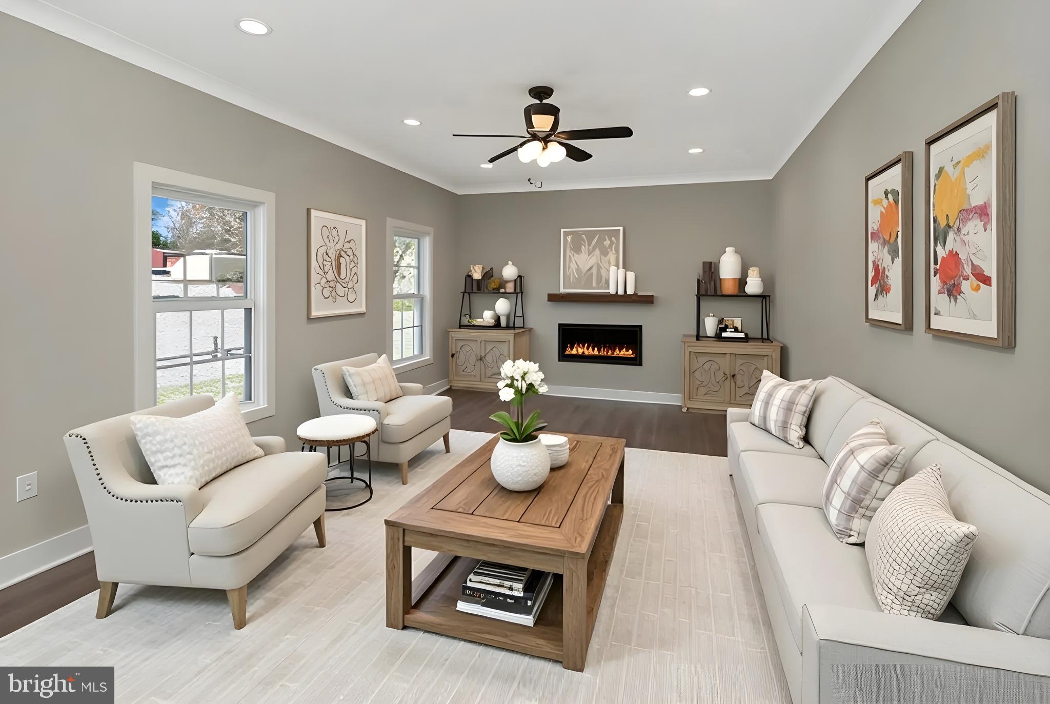 22 Rock Hill Church Road Stafford, VA 22556 - Photo 11 of 54 AI Staged family room