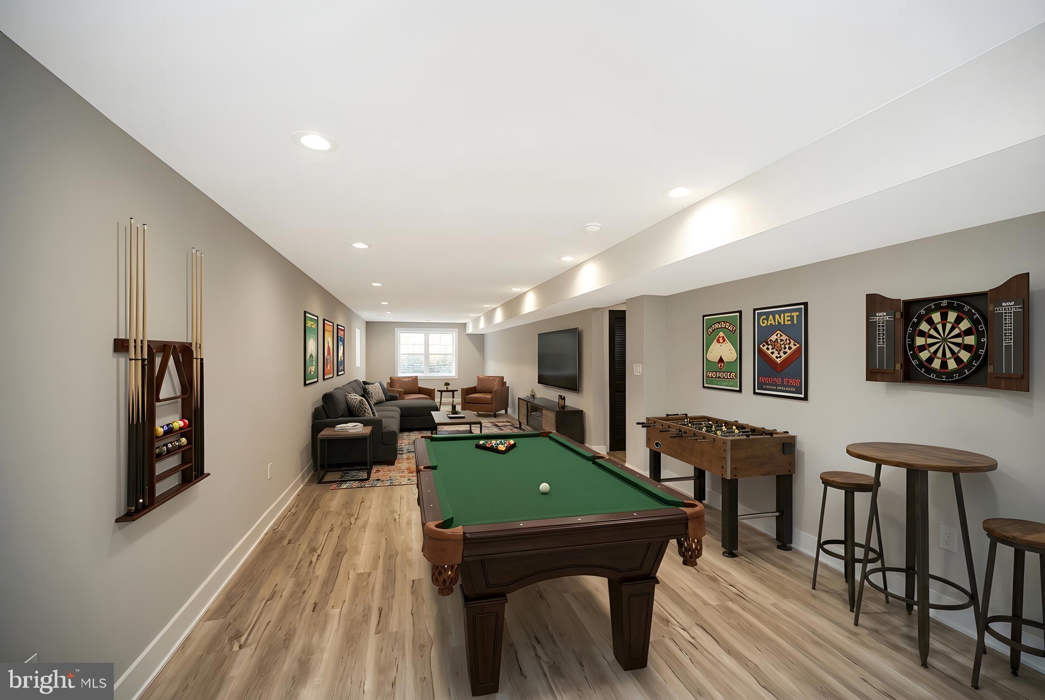 22 Rock Hill Church Road Stafford, VA 22556 - Photo 46 of 54 Lower level AI Staged