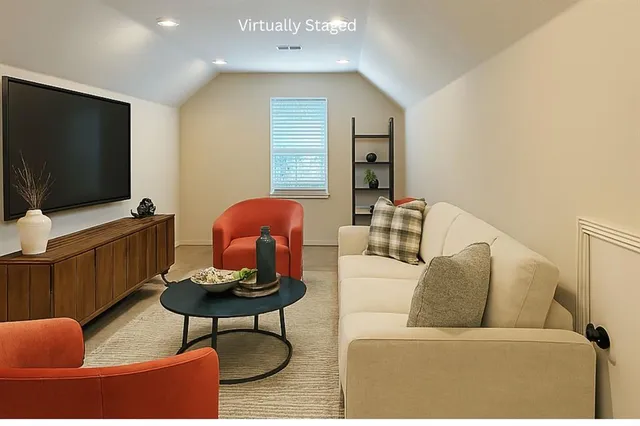 a bathroom with a granite countertop sink toilet a large mirror and shower