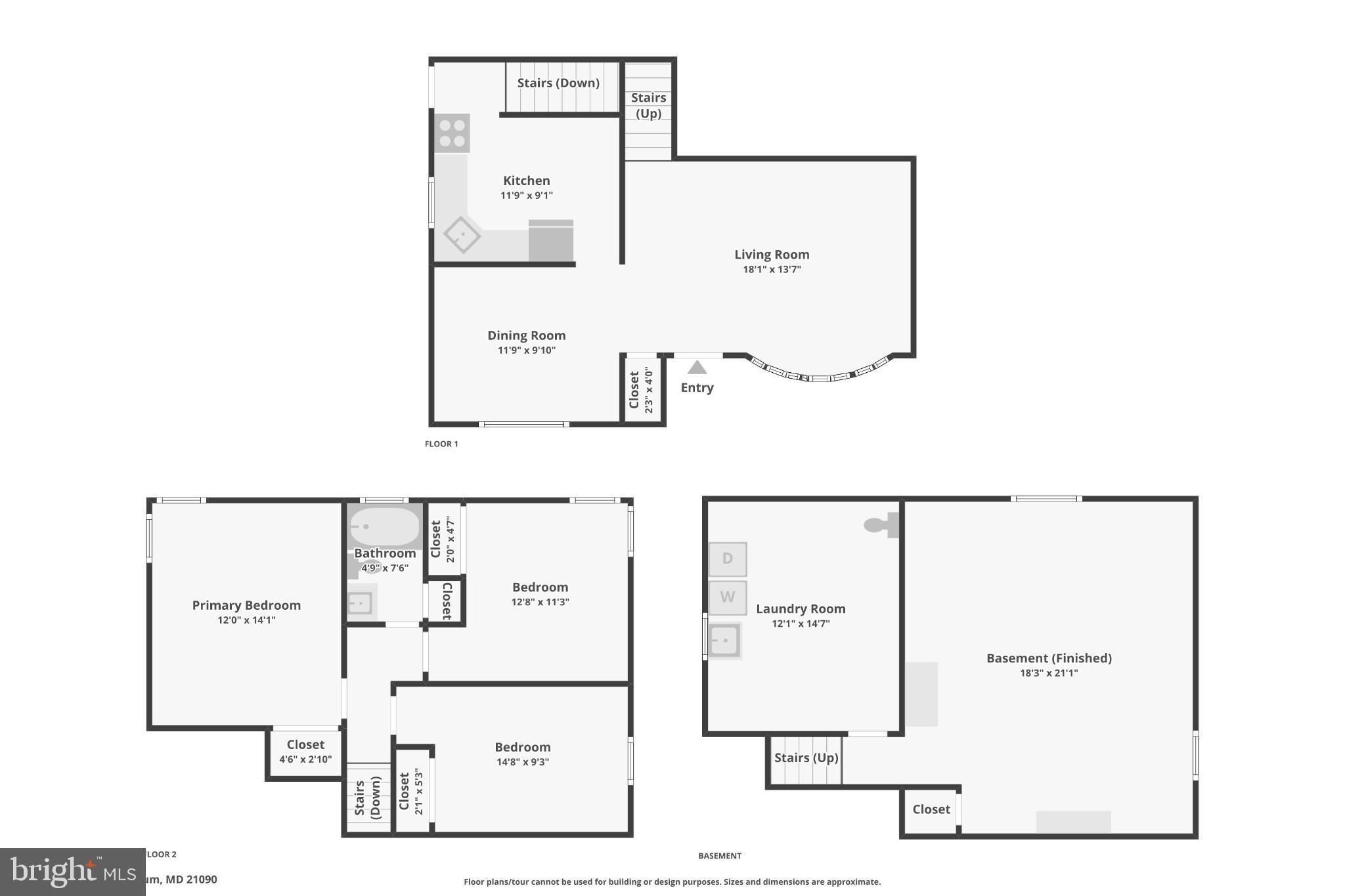 810 Lynvue Road Linthicum Heights, MD 21090 - Photo 43 of 45 Spacious multi-level home layout design.