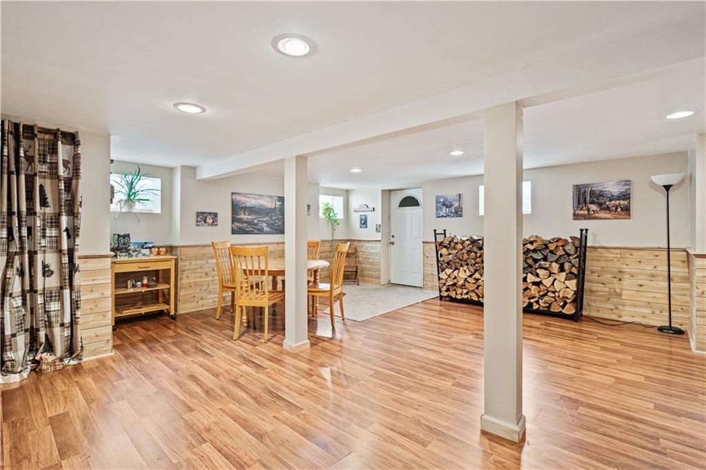 261 Casselman Road Markleton, PA 15551 - Photo 41 of 42 a view of a living room kitchen and dining room