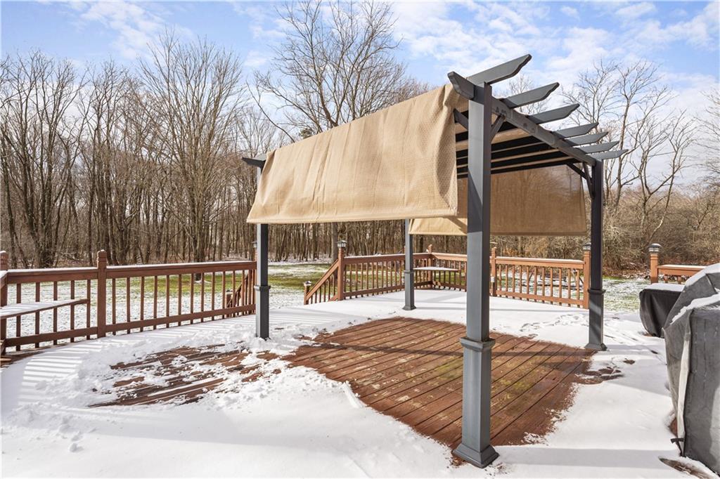 261 Casselman Road Markleton, PA 15551 - Photo 5 of 42 a view of a house with backyard and deck