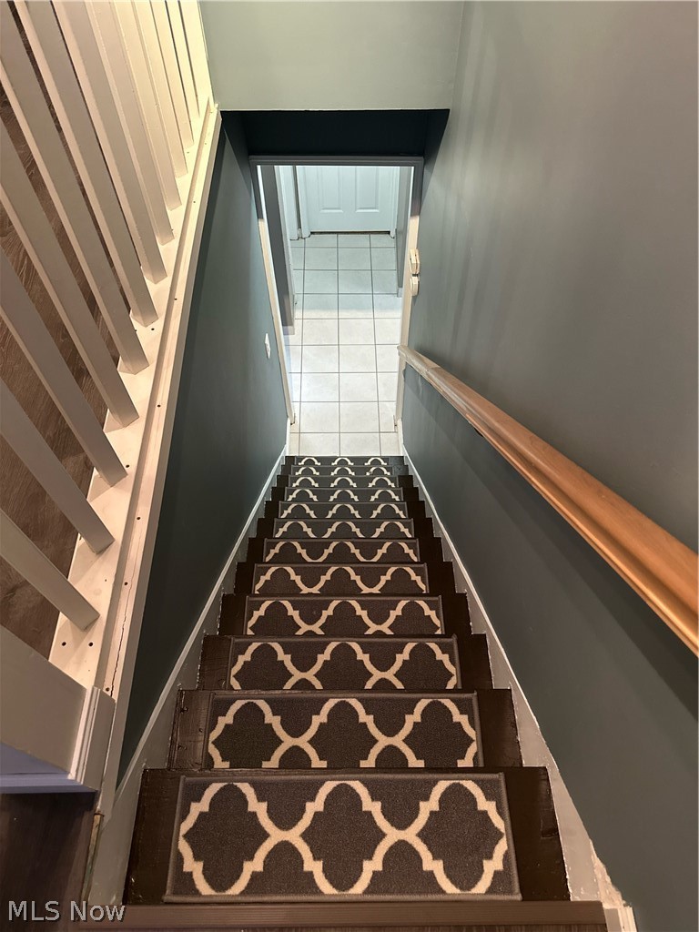 1151 Churchill Road Lyndhurst, OH 44124 - Photo 11 of 30 Staircase with tile floors