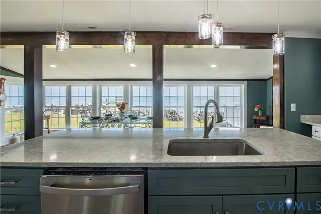 view of kitchen with counter top