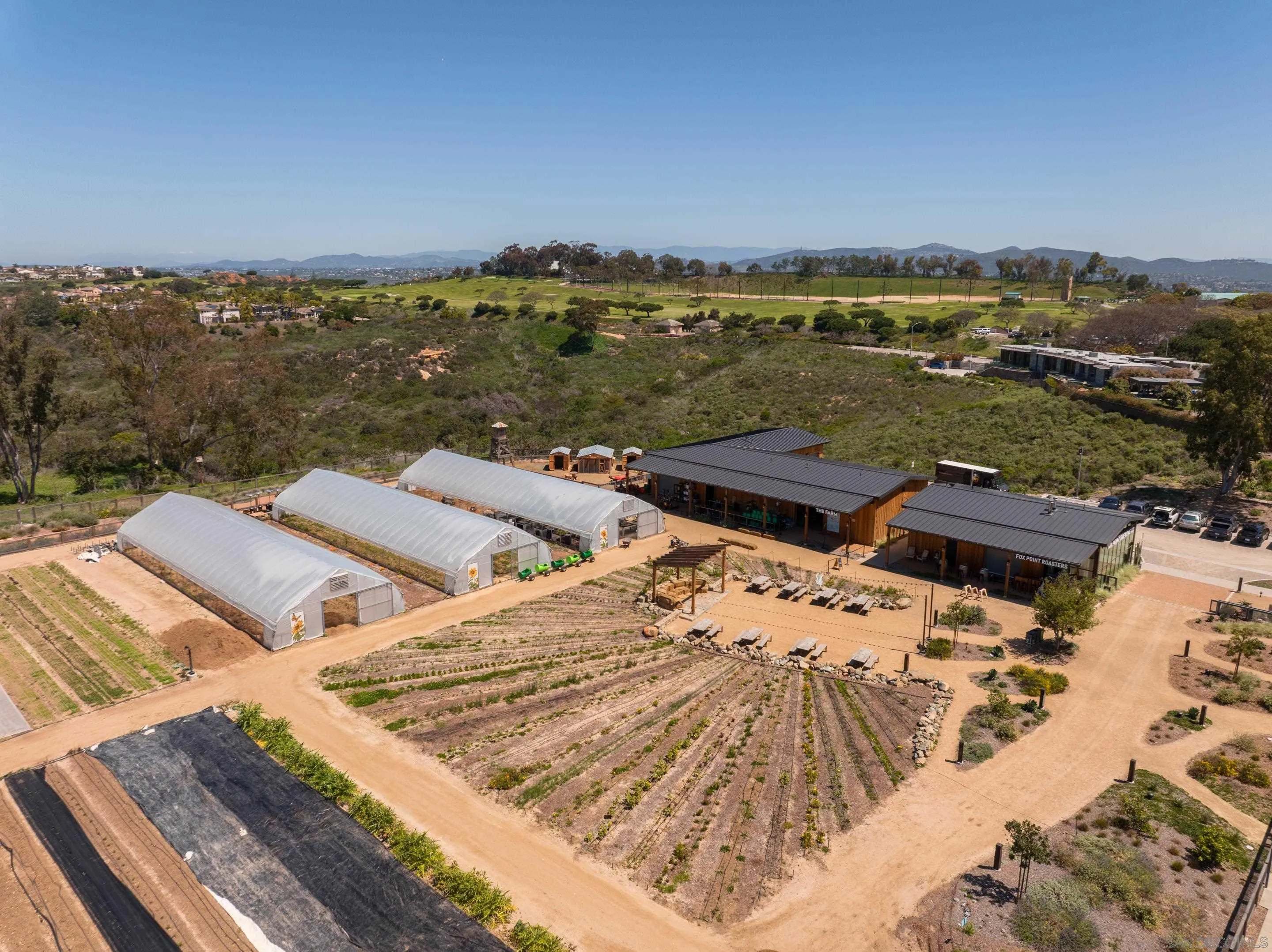 1301 Bergamo Place, Unit 101 Encinitas, CA 92024 - Photo 37 of 43 aerial view of a house with a ocean view