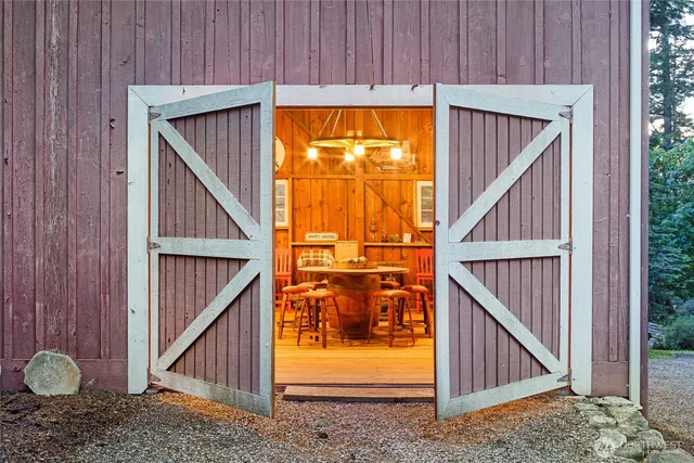 a view of front door