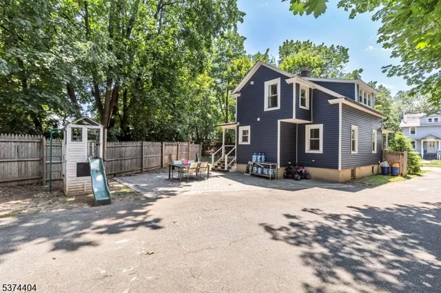 a view of a house with a patio