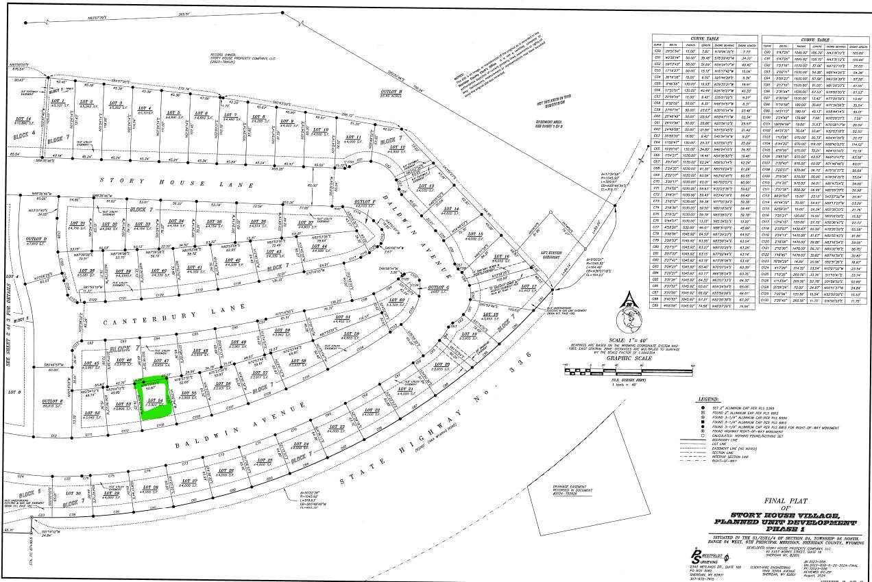 Baldwin Avenue Sheridan, WY 82801 - Photo 58 of 58 Block 7 Lot 54