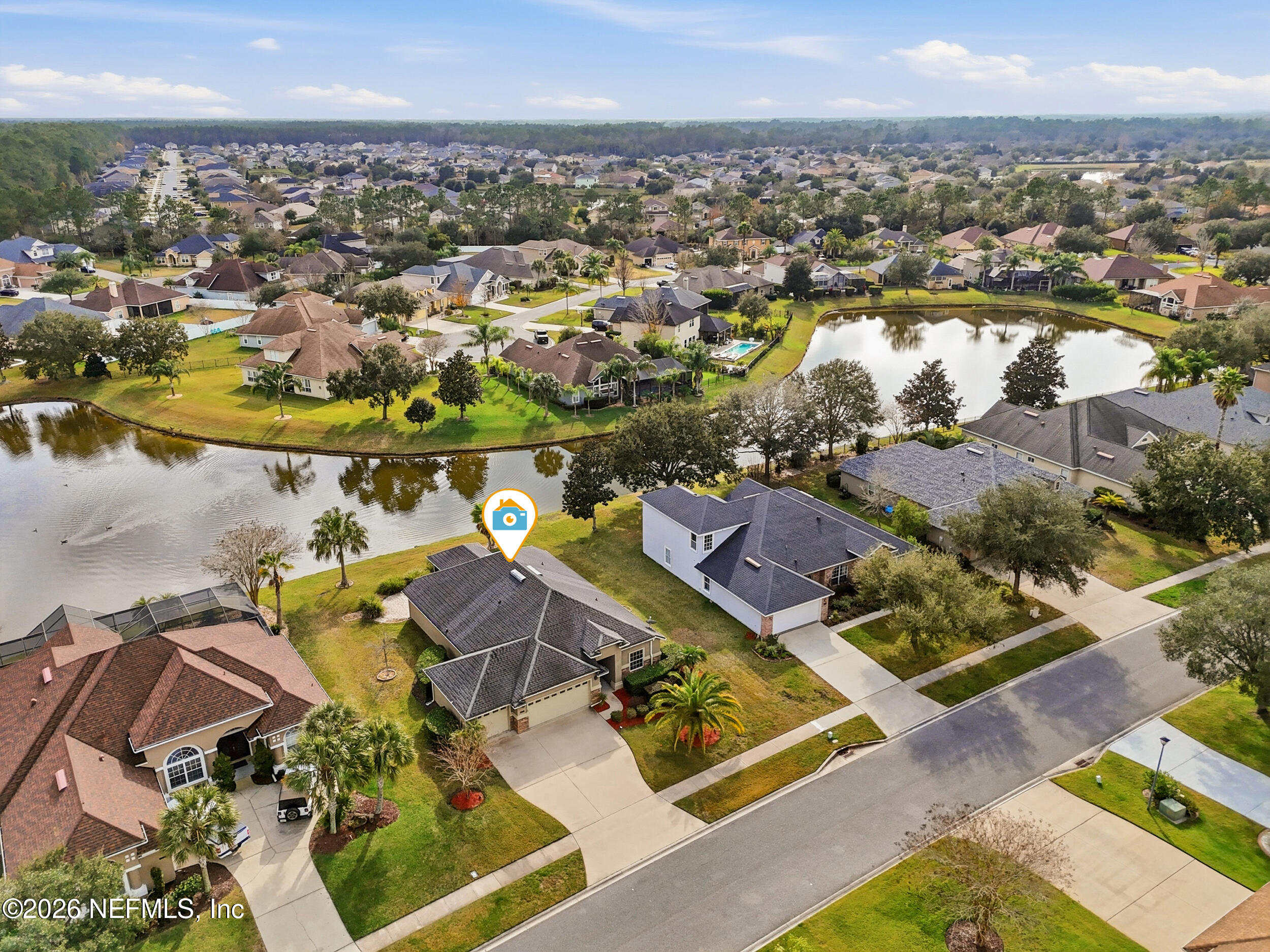 374 Porta Rosa Circle St. Augustine, FL 32092 - Photo 40 of 47 an aerial view of residential houses with outdoor space