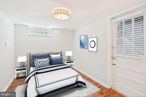 a view of bedroom with furniture