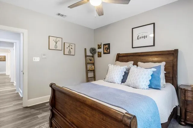 a view of a backyard with a patio