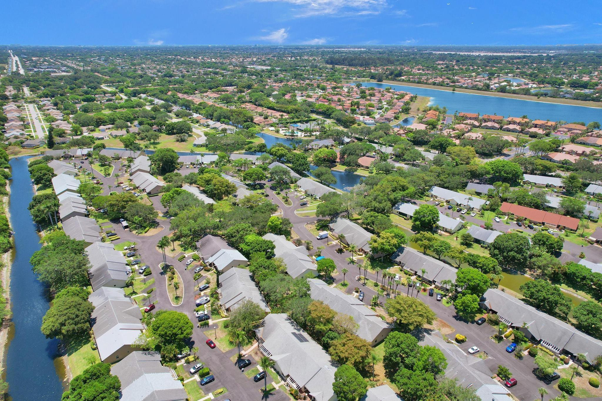 10896 Waterberry Court Boca Raton, FL 33498 - Photo 33 of 34 an aerial view of multiple house