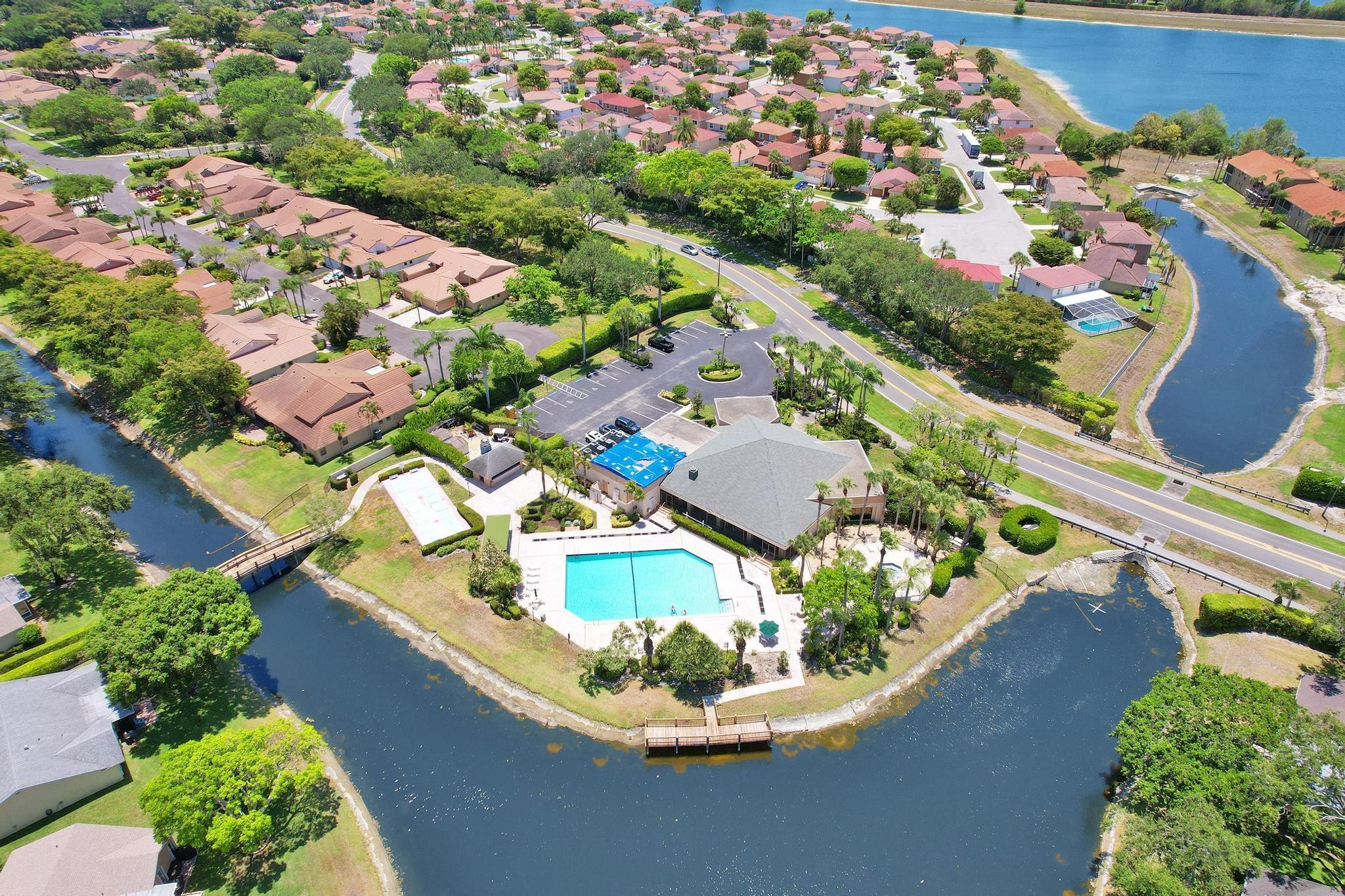 10896 Waterberry Court Boca Raton, FL 33498 - Photo 5 of 34 an aerial view of a house