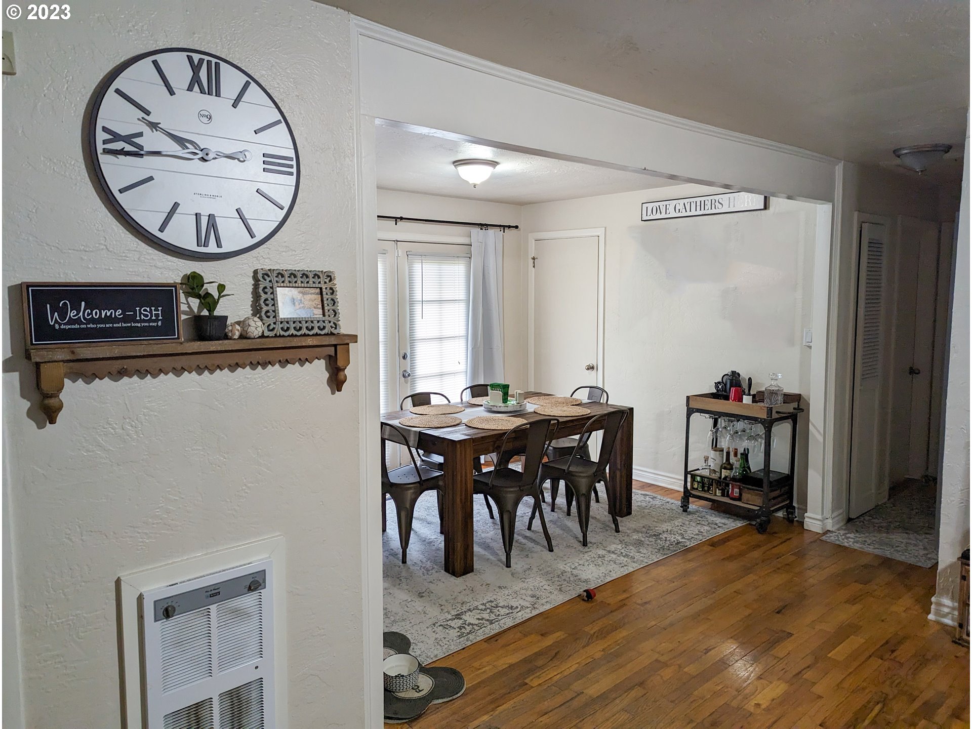 Game Farm Road Springfield, OR 97477 - Photo 6 of 6 a view of a dining room with furniture window and wooden floor