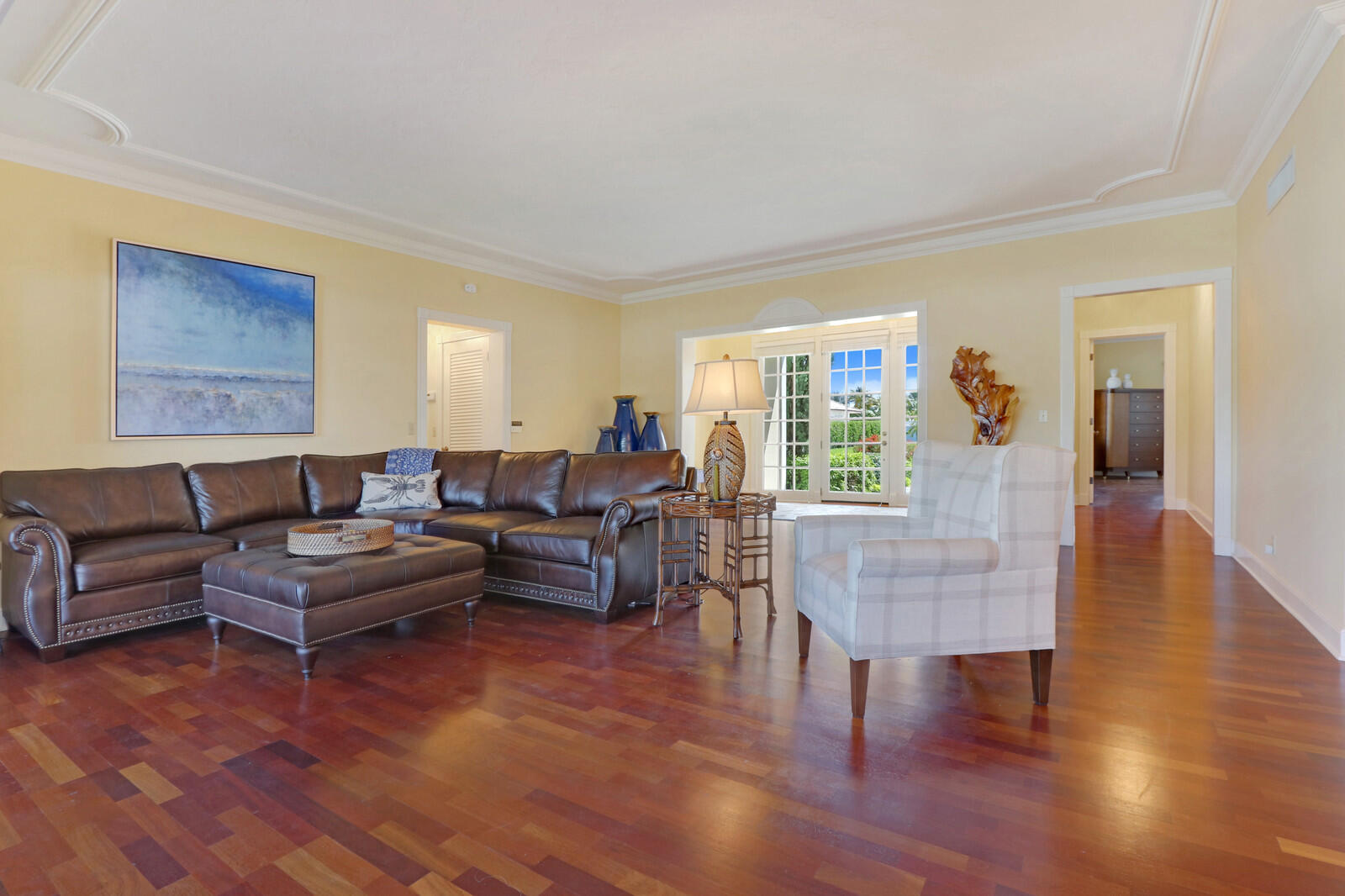 1210 Bimini Lane Singer Island, FL 33404 - Photo 21 of 64 a living room with furniture wooden floor and a window