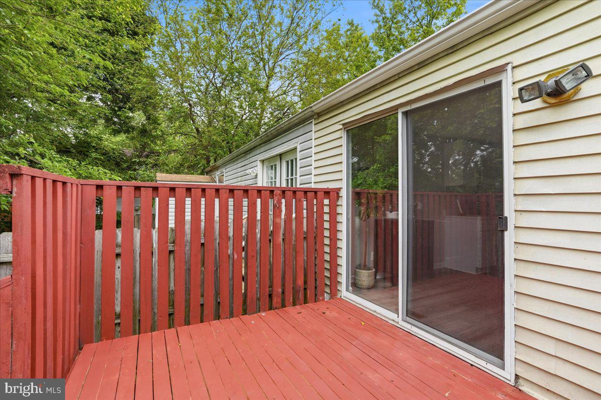 308 Heather Ridge Drive Frederick, MD 21702 - Photo 34 of 35 Deck Access