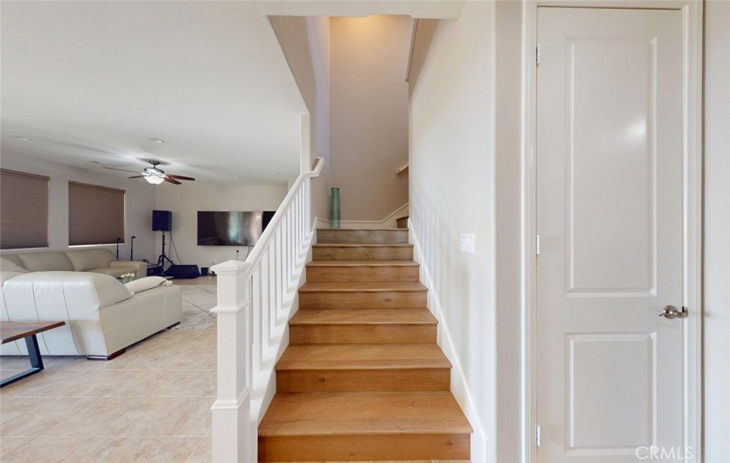 17465 Fairbreeze Court Riverside, CA 92504 - Photo 29 of 30 a view of entryway and hall with wooden floor
