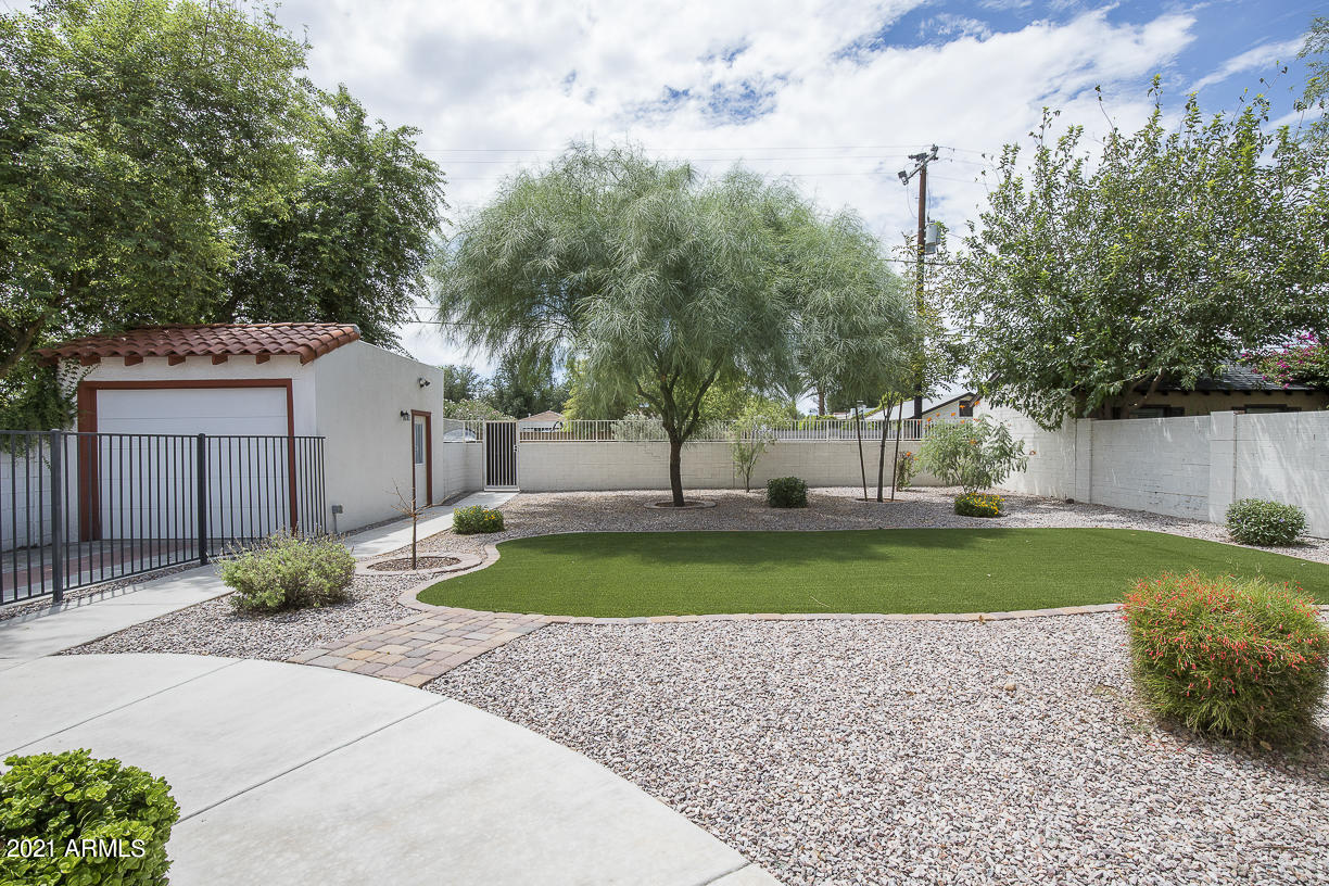 509 West Coronado Road Phoenix, AZ 85003 - Photo 34 of 37 Backyard