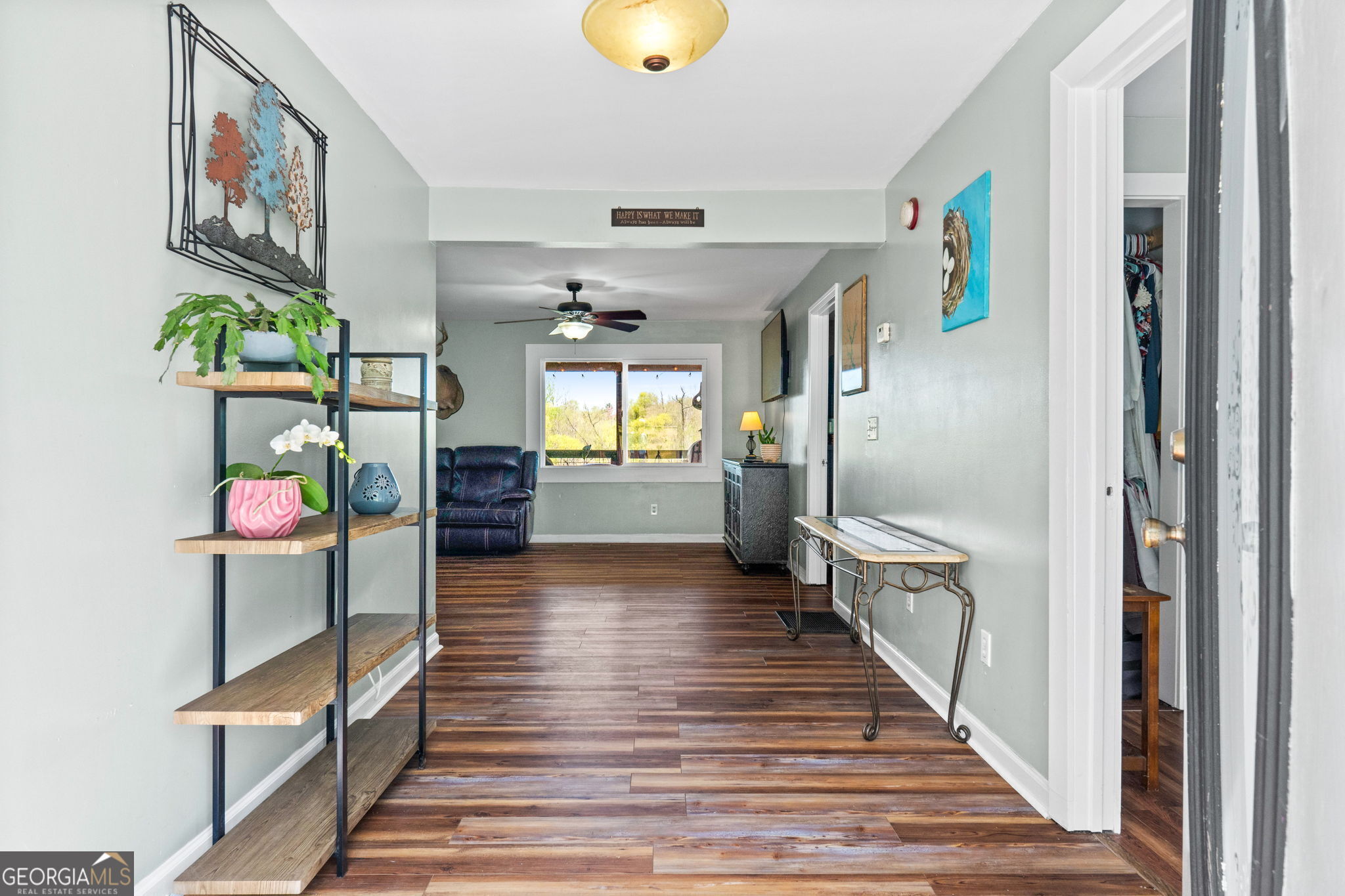 532 Henry Higgins Road Jackson, GA 30233 - Photo 5 of 46 a view of entryway and hall with wooden floor