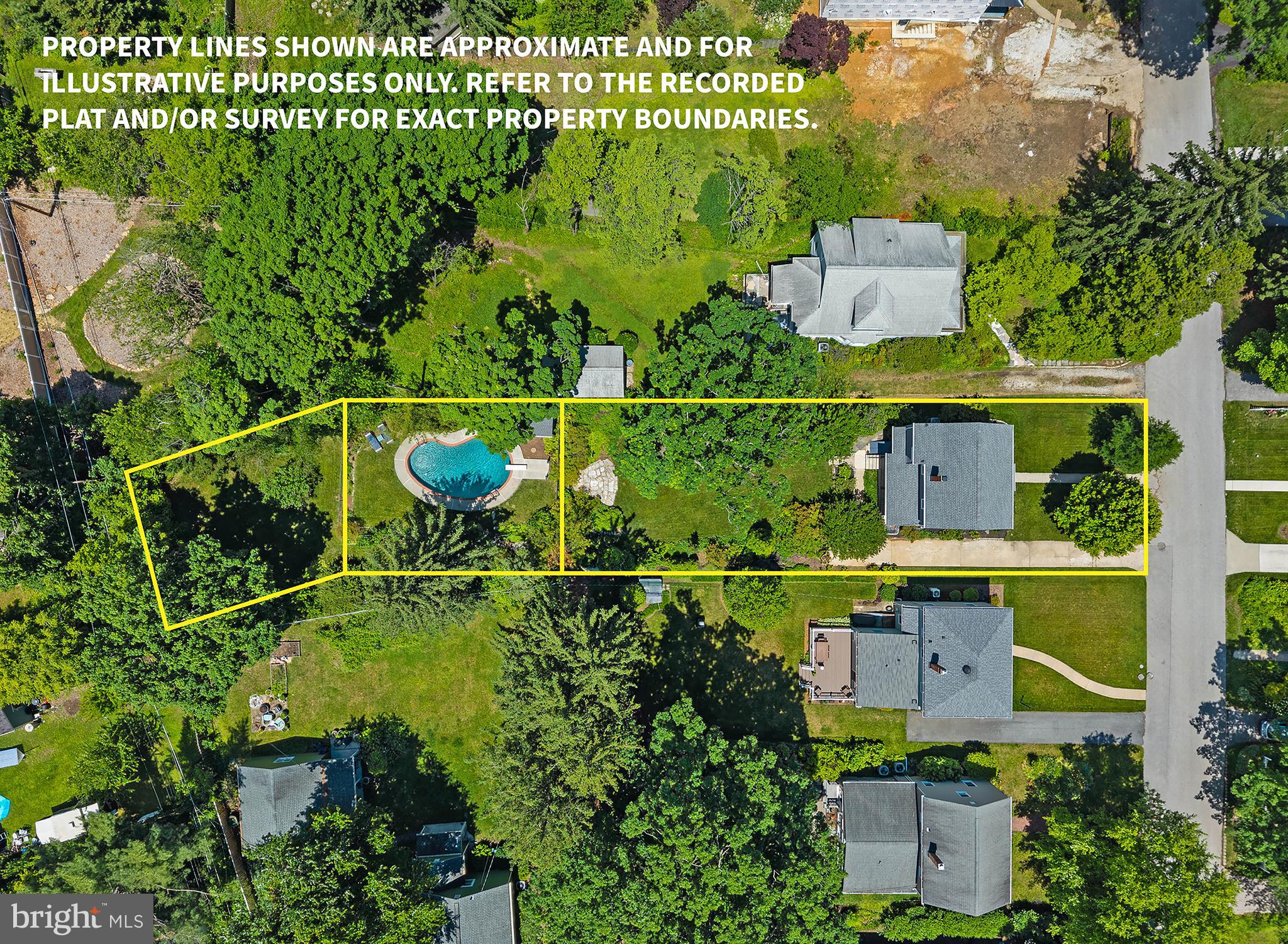 6506 Beverly Road Baltimore, MD 21239 - Photo 59 of 67 Aerial View of Property Lines