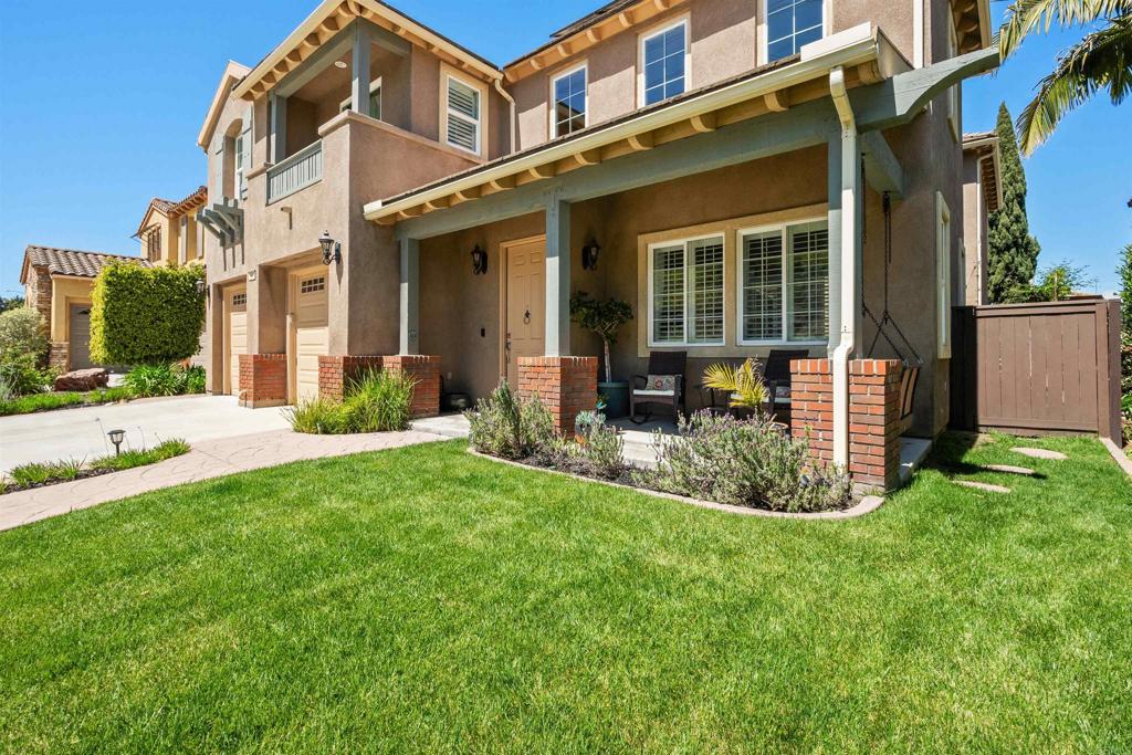2667 Fallsview Road San Marcos, CA 92078 - Photo 9 of 54 a view of a house with backyard porch and sitting area