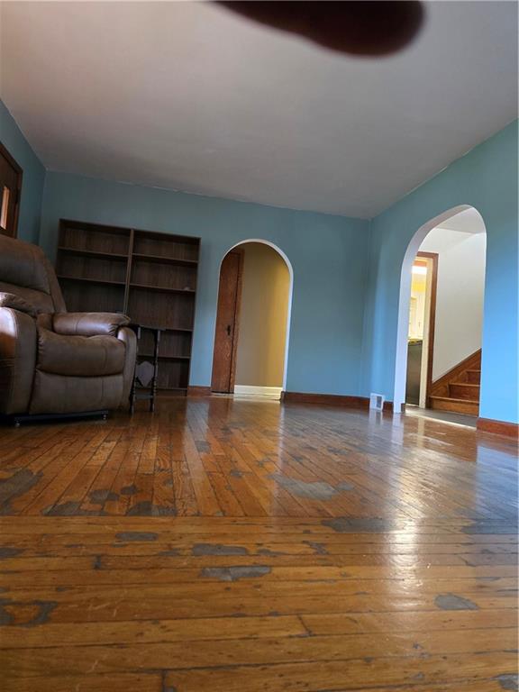368 Pittsburgh Road Butler, PA 16002 - Photo 10 of 28 a view of kitchen with furniture and wooden floor