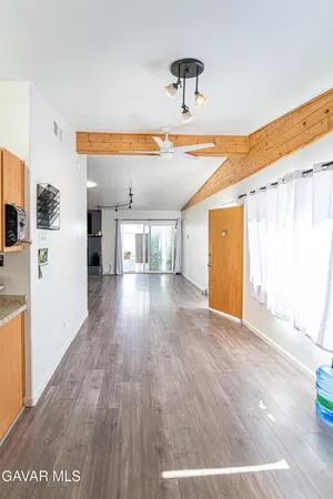 a view interior of a house wooden floor and windows