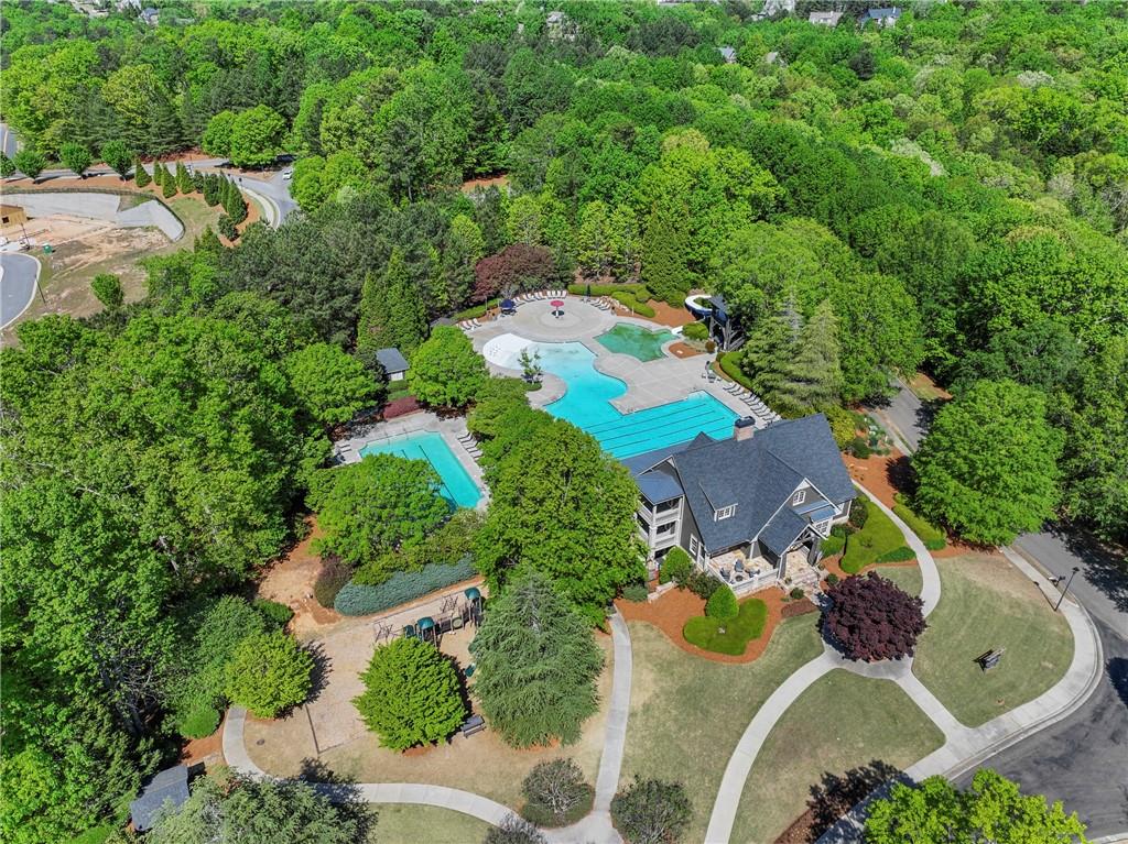 203 Sunshower Ridge Canton, GA 30114 - Photo 56 of 58 an aerial view of a house with outdoor space