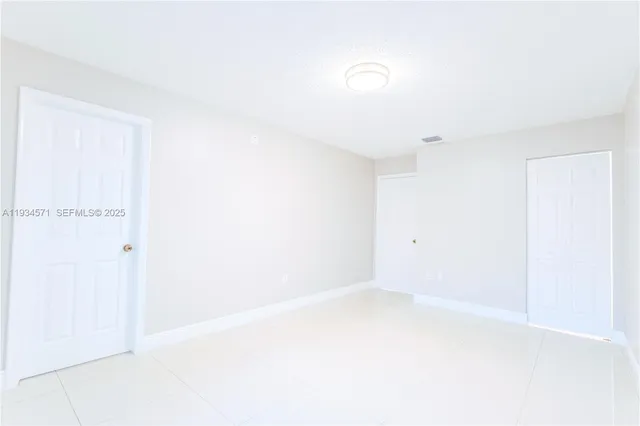 a view of a small space