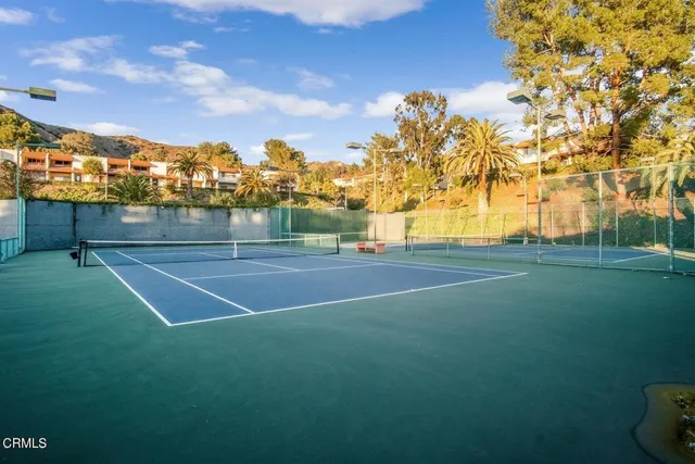 a view of tennis court