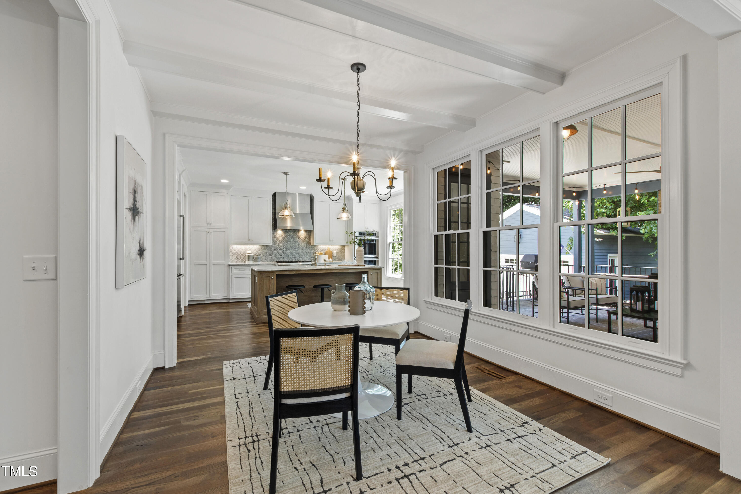 523 Vick Avenue Raleigh, NC 27612 - Photo 14 of 77 a dining room with furniture and window