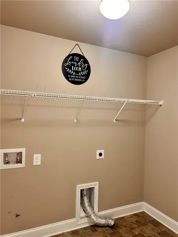 a backyard of a house