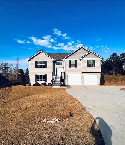 a view of a house with a patio