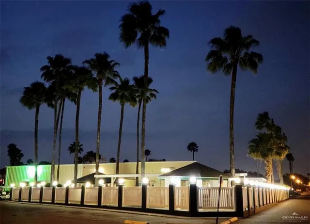 a view of swimming pool from a balcony