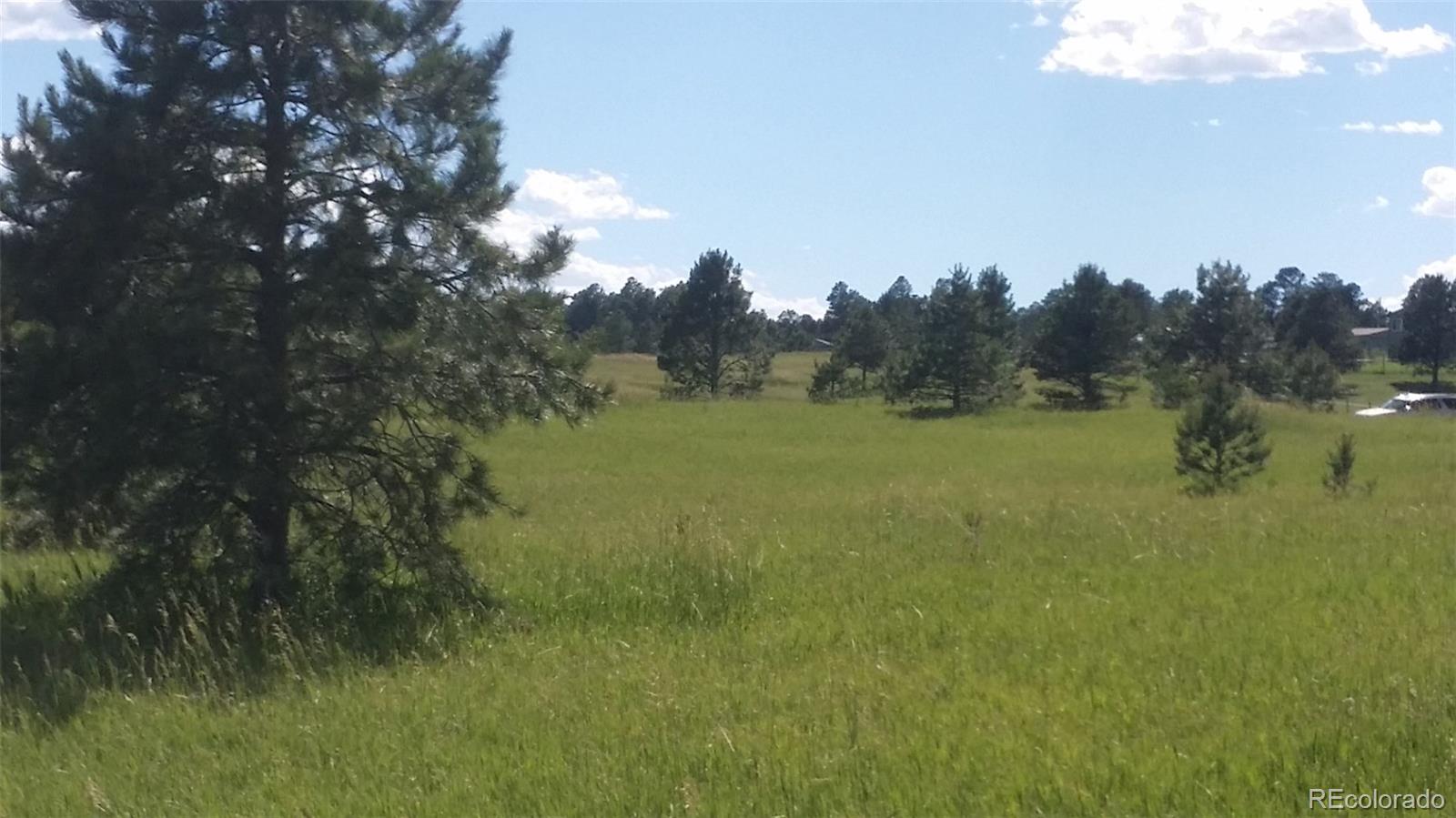 15815 Softwood Road Elbert, CO 80106 - Photo 6 of 17 a view of a golf course with a lake