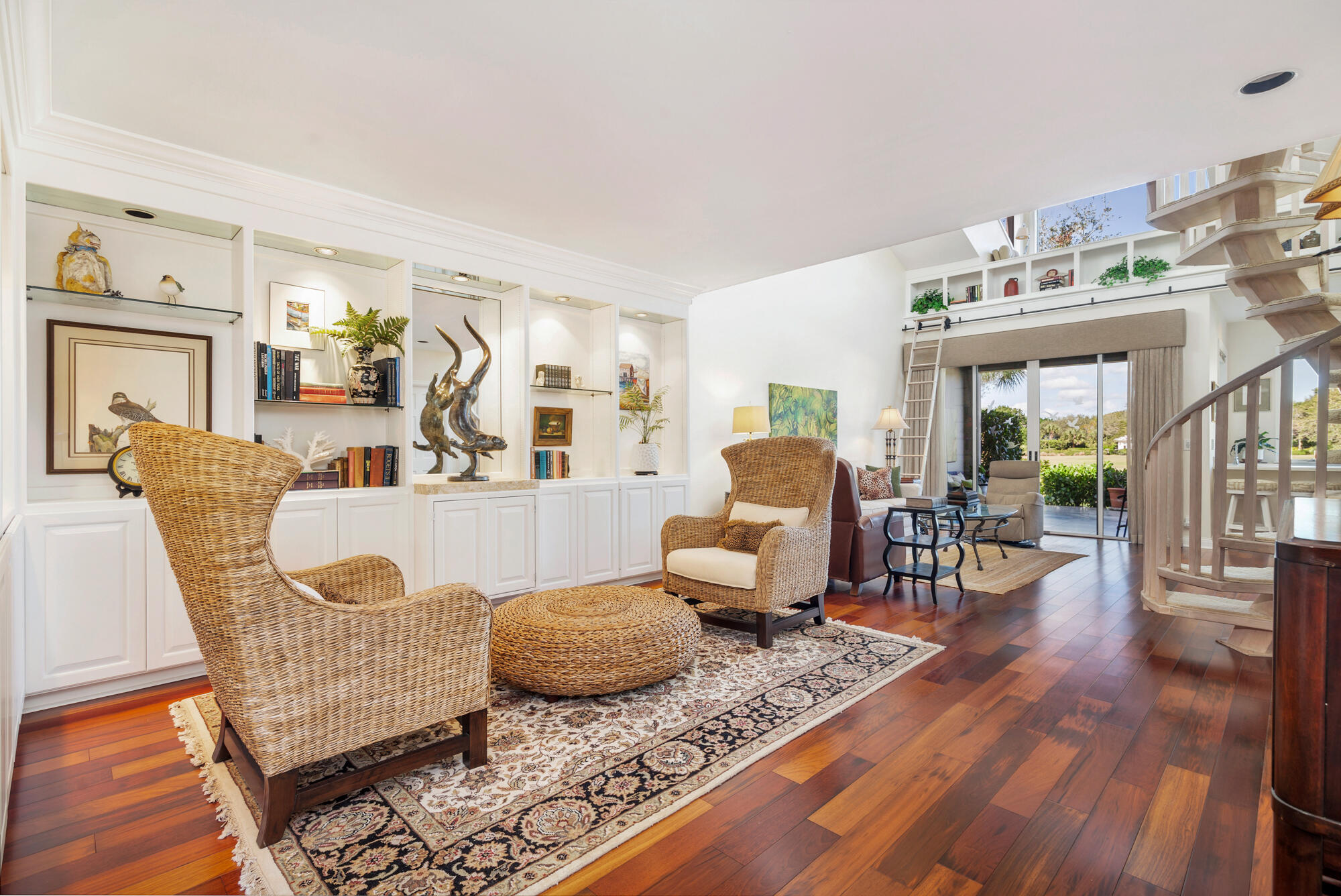 12079 Southeast Birkdale Run Jupiter, FL 33469 - Photo 3 of 50 a living room with furniture and wooden floor