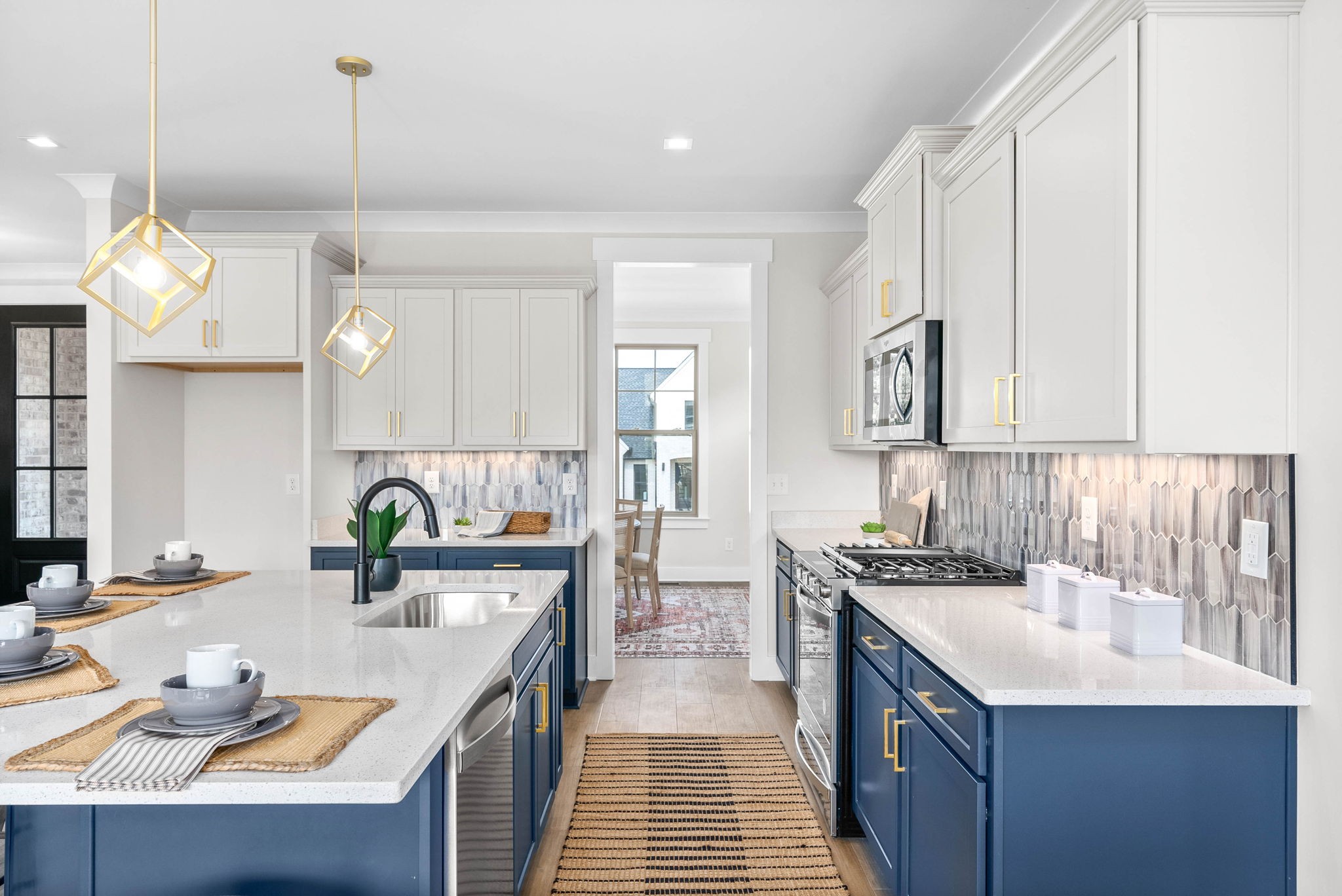 122 Augusta Trail Springfield, TN 37172 - Photo 14 of 51 a kitchen with a sink stove and cabinets
