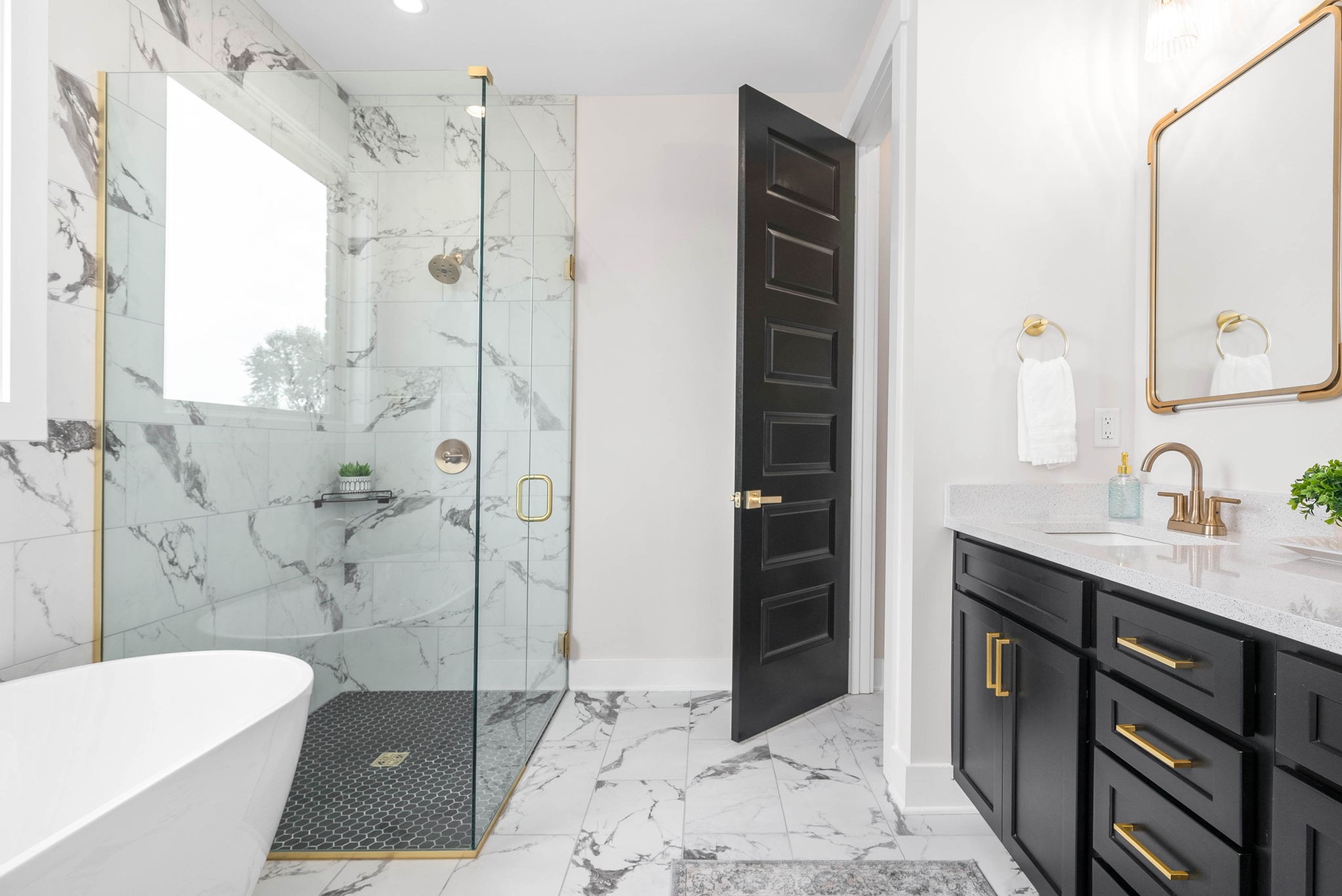 122 Augusta Trail Springfield, TN 37172 - Photo 21 of 51 a bathroom with a granite countertop sink toilet and shower