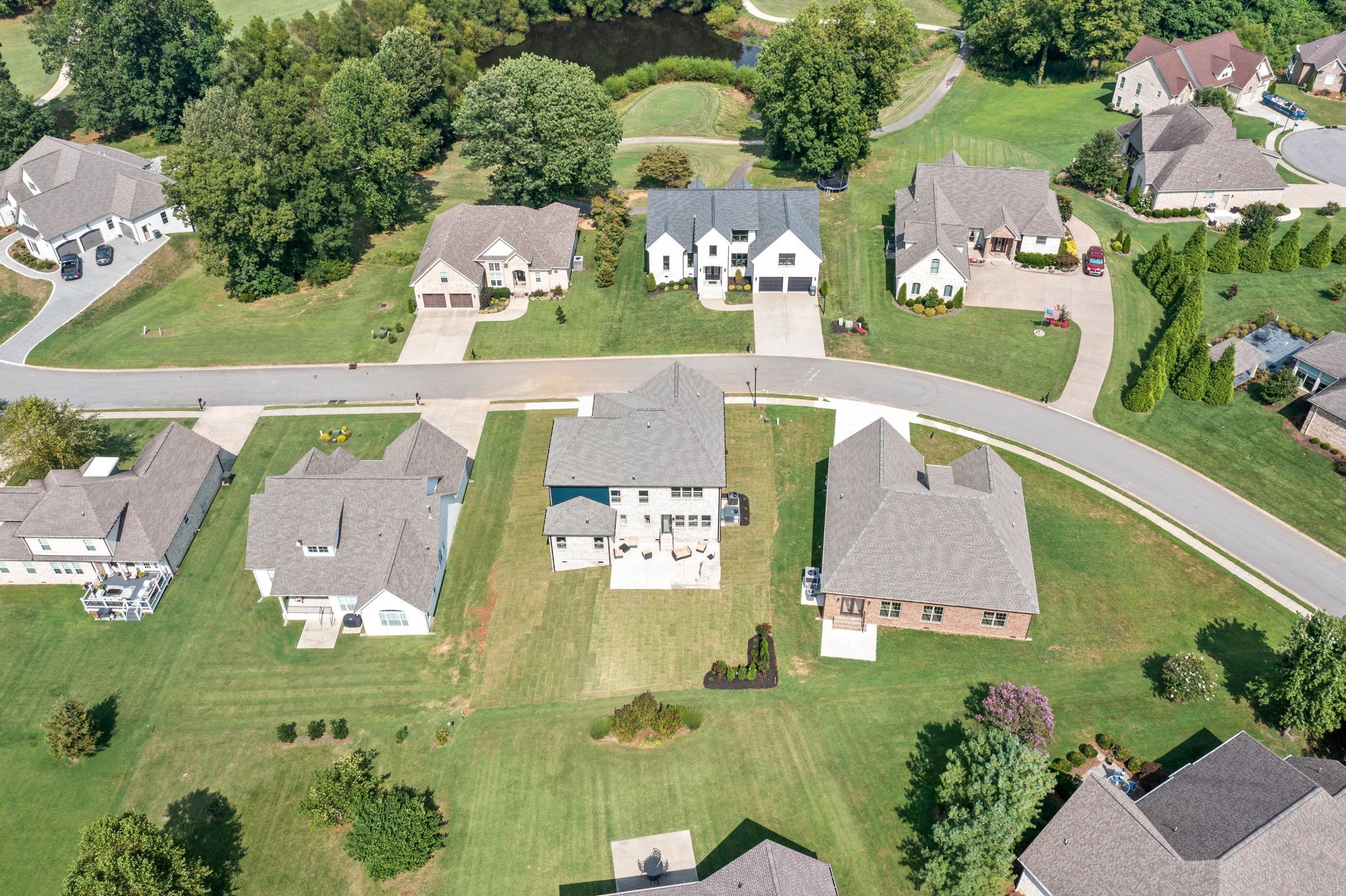 122 Augusta Trail Springfield, TN 37172 - Photo 51 of 51 an aerial view of a house with outdoor space swimming pool