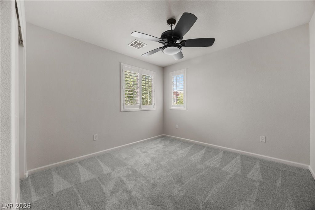 2572 Sable Ridge Street Henderson, NV 89044 - Photo 51 of 83 Bedroom #4 of four total. This is in the back of the house and peeks down at the