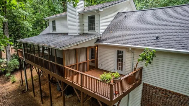 a workspace with furniture and wooden floor